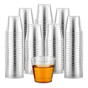 100 Set De Vasos Shot Postres Pocillos Vasos Plastico 102 Ml