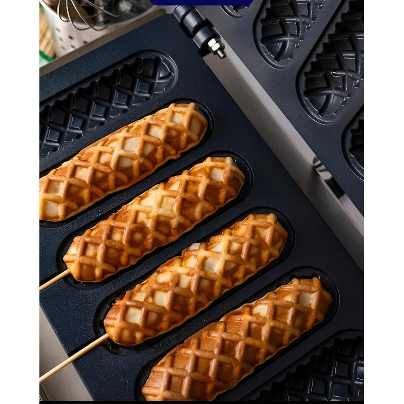 Wafleras Con Formas Hot Dog Maker Maquina Para Waffles 1550w