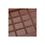 1 Molde Rectangular De Silicona Para Chocolates Cuadrados Color Marrón Claro Pastelería Cl