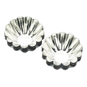 Pack X48 Molde Mini Tartaleta Tarta Moldes Aluminio 4,5cm