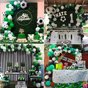 Globos Verde Arcos De Globos Decoracion Globos Futbol 94pcs Cumpleaños Set Cumpleaños Globos De Cumpleaños Globos Feliz Cumpleaños Globos Redondos Pasteleriuscl