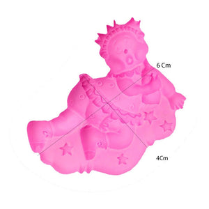 Molde De Silicona Molde Angel Bebe Molde Fondant Angel Bebe