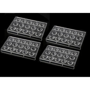 Pack X4 Moldes Chocolate Moldes De Chocolate 15circulo