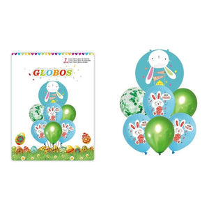 7 Globos De Conejo De Pascua Globos De Pascua Globos Conejo