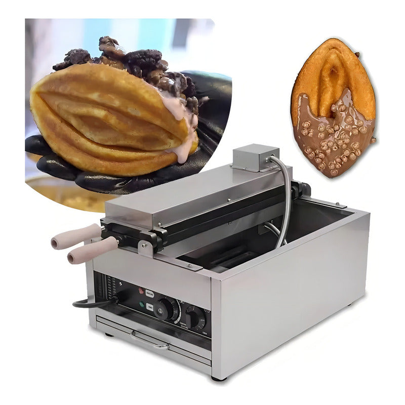 Maquina Para Waffles Wafleras Con Formas Wafles Vagina 3000w Pasteleriacl Maquina Para Hacer Waffles Maquina De Waffles Wuaflera Wafleras Con Formas Waflera Industrial