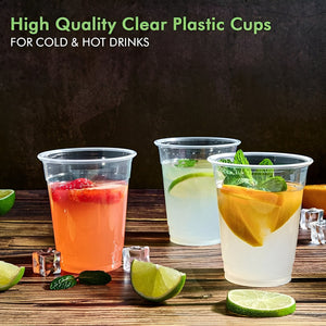 200 Vaso Desechable Plastico Vaso 13oz Vasos Plasticos 400ml Desechables Vasos Para Bebidas Juego De Vasos Descartables Vasos Grande Vasos Plásticos Pasteleriacl