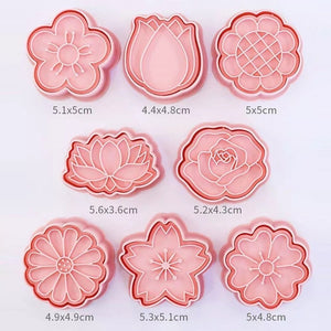 Cortadores Galletas Moldes Para Galletas Cortador Flor Ck-14