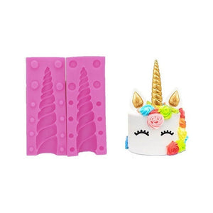 Moldes Silicona Molde De Fondant Molde Unicornio Cacho