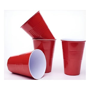 50 Vasos Plasticos Vaso Desechable Grande Bicolor 16oz/473ml