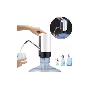 Dispensador De Agua Automático Para Botellon Recargable Color Blanco Y Negro