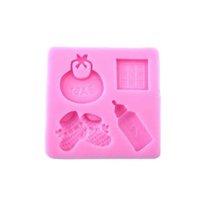 Moldes Reposteria Silicona Molde De Silicona Fondant Baby 38