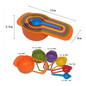 Cucharas Tazas Medidoras Cucharas Medidoras Plastico Colores