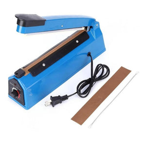 Maquina Para Sellar Bolsas Sellador De Bolsas Electrica + Repuesto 400 Mm 220v Color Azul Selladora Bolsas Pasteleriacl Maquina Selladora Bolsas