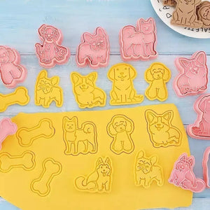 Molde Galletas Mascotas Moldes Para Galletas Perros Cortador