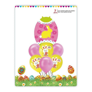 Globos De Pascua Globos De Conejo De Pascua Globos Conejo 7p