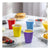 10 Vasos Plasticos Vaso Desechable Vasos Descartables Grande Vasos Plásticos Bicolor Vaso De Fiesta Vaso Americano Vasos Plasticos Amarillo De Fiesta 500ml Pasteleriacl