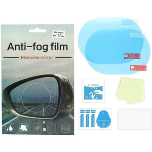 2 Lamina Antiempañante Anti Agua Laminas Espejo Retrovisor