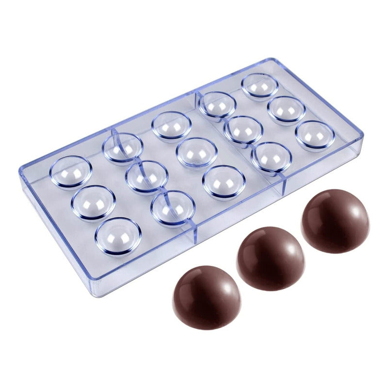 Moldes Chocolate Moldes De Chocolate Policarbonato 15circulo