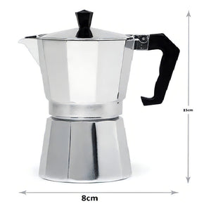 Cafetera Italiana Para 6 Tazas Aluminio Cafe Cafetera Manual Expreso Portatil + Molinillo De Cafe Portatil Moledor De Cafe Electrico Moledor Cafe Grano