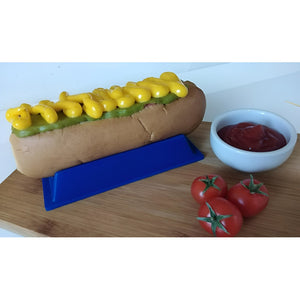 20 Porta Completos Plástico Completero Reutilizable Hot Dog