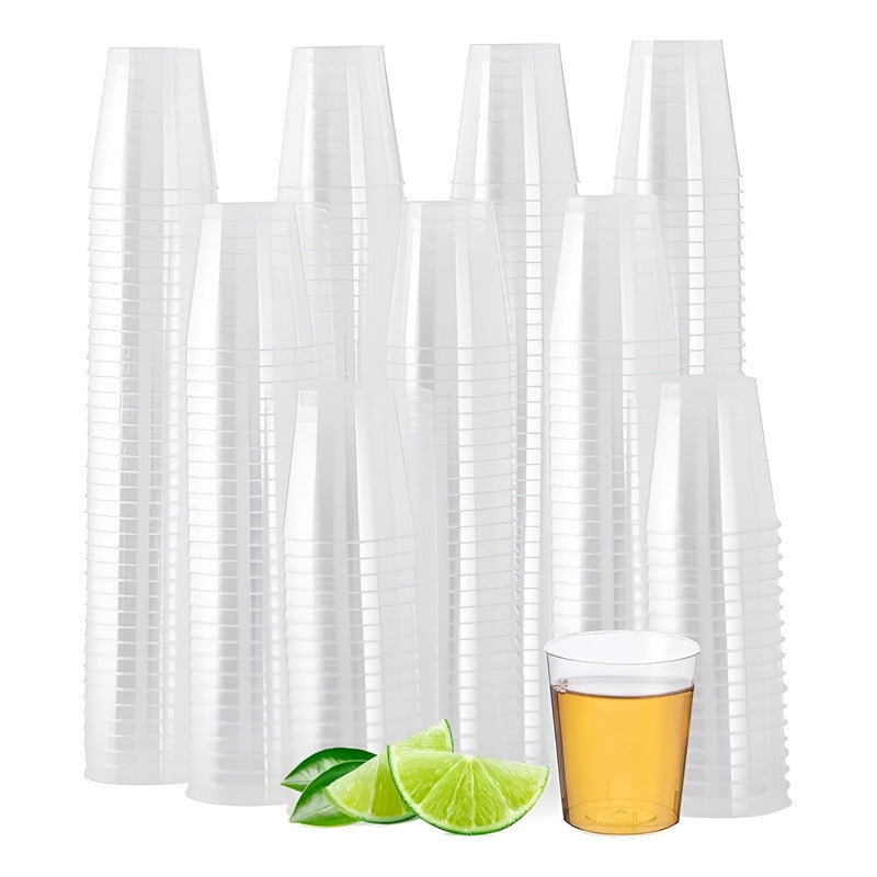 X100 Pocillos Para Postres Vasos Plasticos Vasos Shot 40 Ml