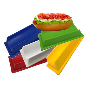 X5 Porta Completos Plástico Completero Reutilizable Hot Dog