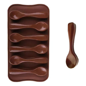 Moldes De Chocolates Moldes Silicona Chocolate Cucharas 6cav