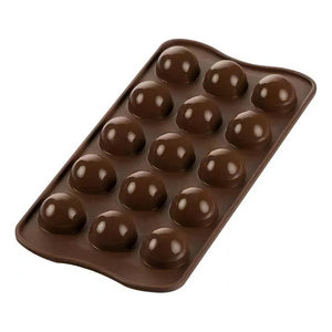 Moldes De Chocolate Moldes Chocolate Silicona 15 Esfera Molde De Chocolate Molde De Silicona Moldes Bombones Moldes De Bombones Pasteleriacl