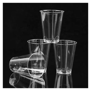 100 Vasos Desechable Vaso Plastico Vasos Acrilicos 210ml/7oz