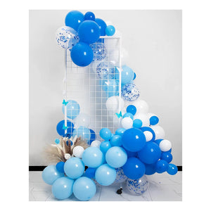 12 Globos Azules Globo De Cumpleaños Globos Azul Globo 25cm