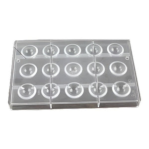 Moldes Chocolate Moldes De Chocolate Policarbonato 15circulo