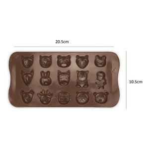 Pack 2 Moldes De Chocolate Molde De Silicona Animalitos De Chocolate Mini Animales Molde Chocolate Molde De Silicona Animales Molde De Chocolate Bombones Molde Cholatitos Animalitos Pasteleriacl