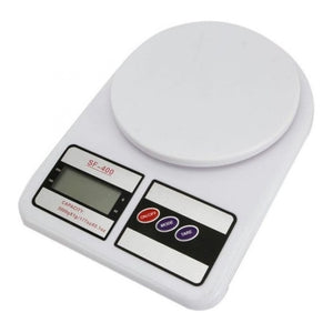 Báscula De Cocina Digital Electronic Sf-400 Pesa Hasta 10kg Blanca