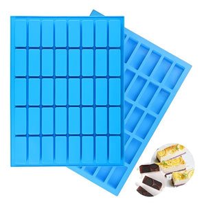 Pack X10 Moldes Silicona Barra Chocolate Moldes Hielo Jabon