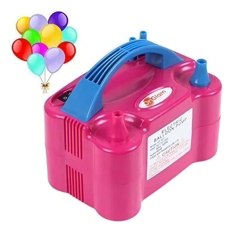 Bombas Inflador Globos Electrico Doble Boquilla Bomba 600wat 110v