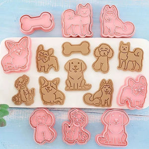 Molde Galletas Mascotas Moldes Para Galletas Perros Cortador