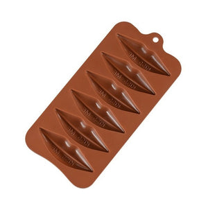 Moldes De Chocolate Beso Molde Chocolate Silicona Beso 6 Cav