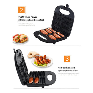 Maquina Doggie Hot Dog Maker Longaniza Completo Yoguis