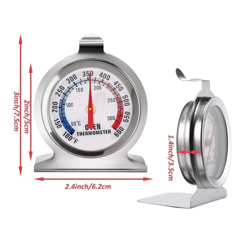 Pack X2 Termómetro De Horno 050 + Termometro Digital 014