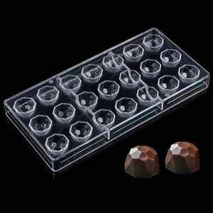 Molde Chocolate Moldes De Chocolate Policarbonato Diamante