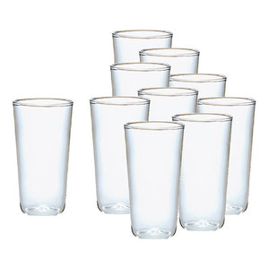 50 Set Vasos Desechables Plastico Acrilicos Reutilizable  300ml Color Transparente