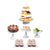 Set 6 Bases Para Tortas Porta Cupcakes Alzadores Candy Bar