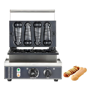 Maquina Para Waffles Wafleras Con Formas Waffle Pene 1600w