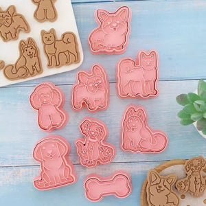 Molde Galletas Mascotas Moldes Para Galletas Perros Cortador