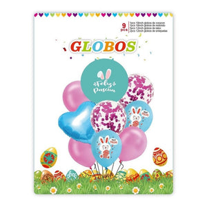 9 Globos De Pascua Globos Conejo Globos De Conejo De Pascua