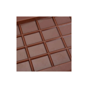 Moldes De Chocolate Moldes Barra De Chocolate Silicona Color Marrón Claro